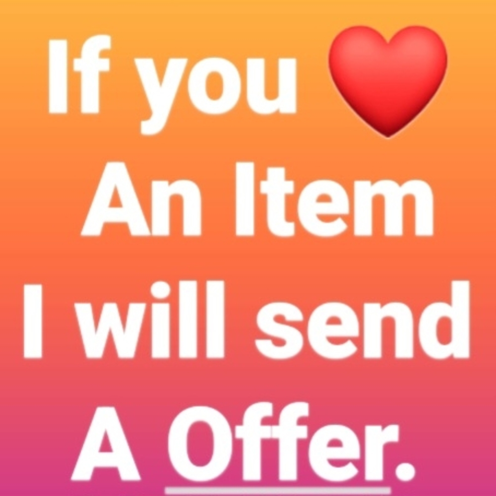 Like for Offer - Special Pricing Available